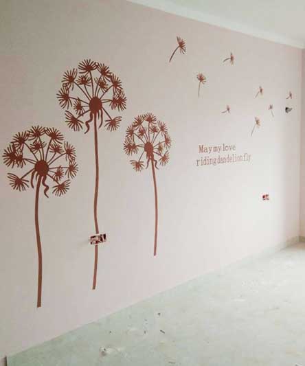 蒙太奇硅藻泥施工——中弘中央廣場(chǎng)